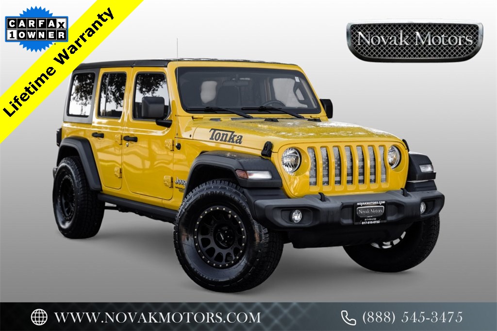 used 2021 Jeep Wrangler car, priced at $29,880