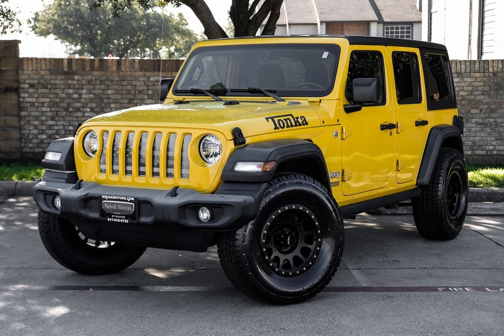 used 2021 Jeep Wrangler car, priced at $29,880