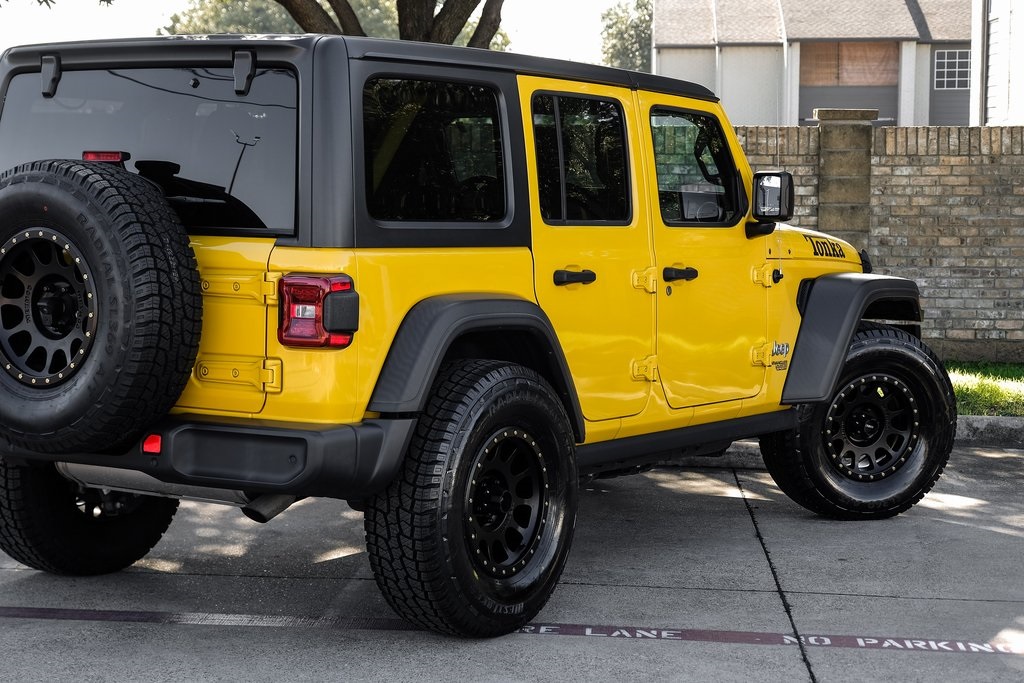 used 2021 Jeep Wrangler car, priced at $29,880