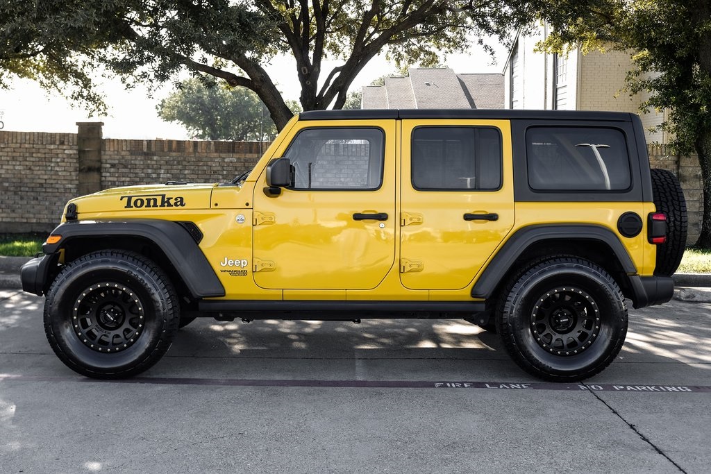 used 2021 Jeep Wrangler car, priced at $29,880