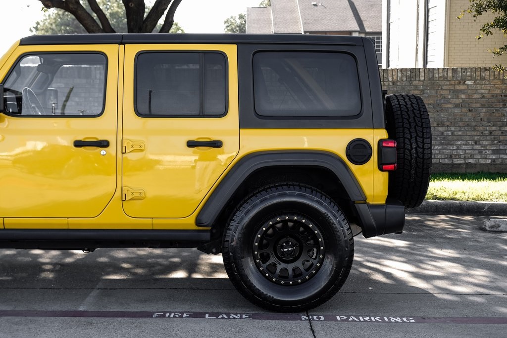 used 2021 Jeep Wrangler car, priced at $29,880