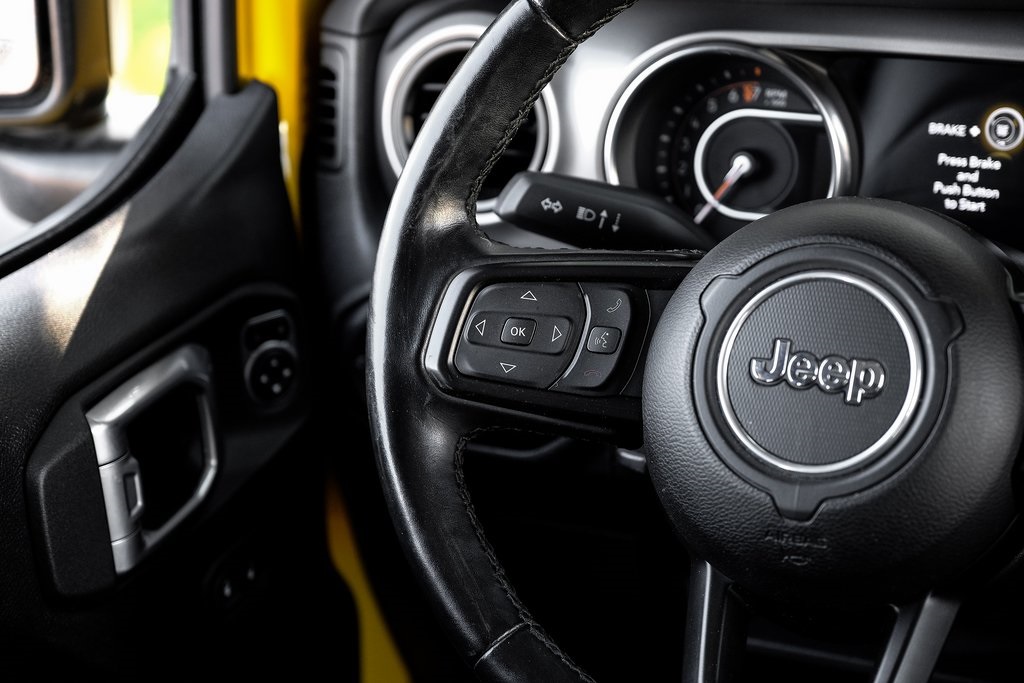 used 2021 Jeep Wrangler car, priced at $29,880