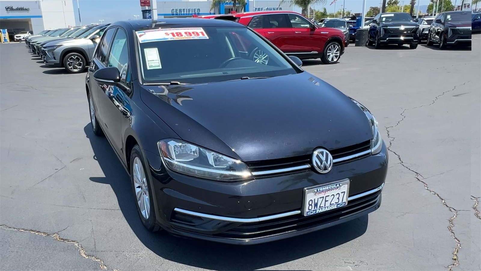 used 2021 Volkswagen Golf car, priced at $18,991