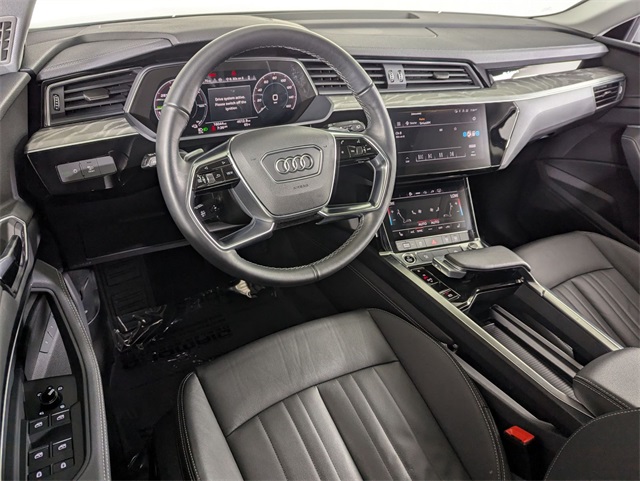 used 2024 Audi Q8 e-tron car, priced at $37,981