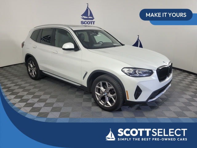 used 2022 BMW X3 car, priced at $33,978