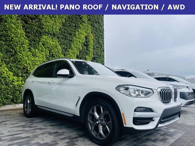 used 2021 BMW X3 car, priced at $30,900