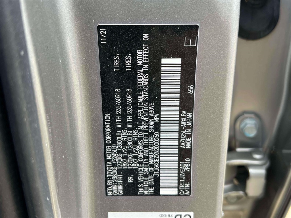 used 2022 Lexus NX car, priced at $43,495