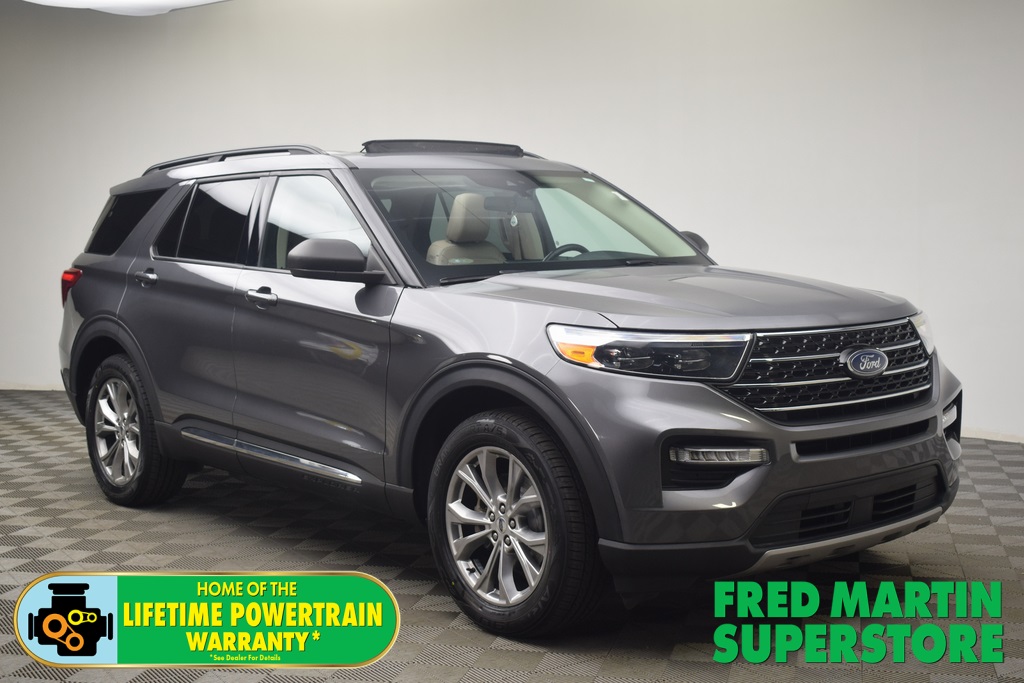 used 2021 Ford Explorer car, priced at $25,000