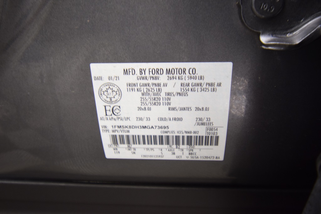 used 2021 Ford Explorer car, priced at $25,000