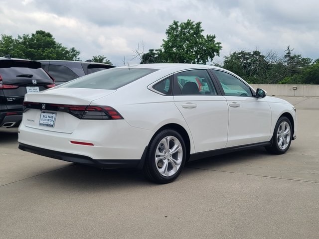 new 2025 Honda Accord car, priced at $28,750