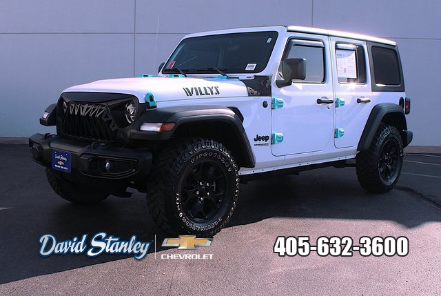 used 2021 Jeep Wrangler car, priced at $29,677