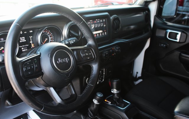 used 2021 Jeep Wrangler car, priced at $29,677
