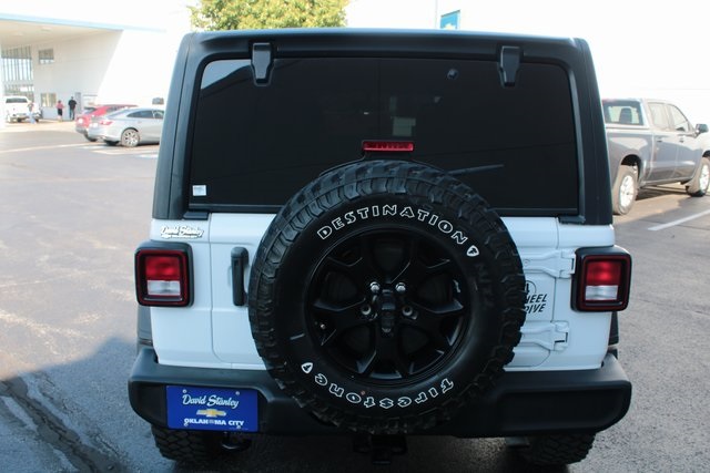 used 2021 Jeep Wrangler car, priced at $29,677