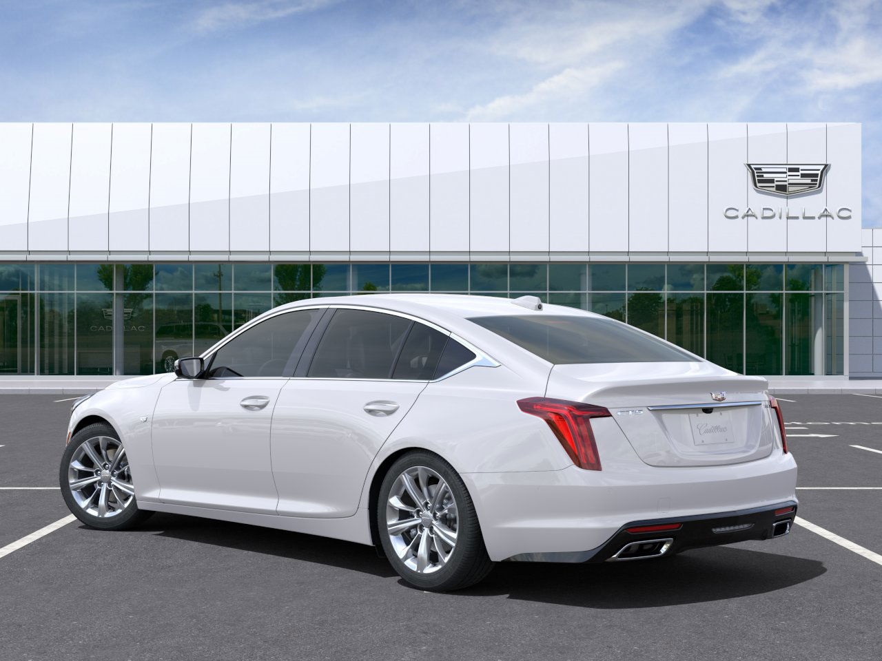 new 2025 Cadillac CT5 car, priced at $55,210