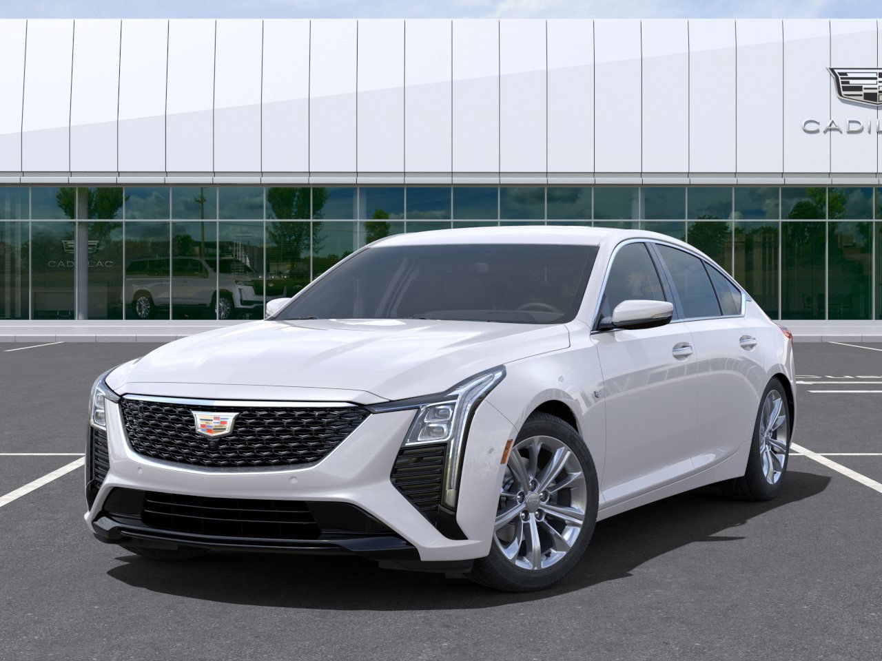 new 2025 Cadillac CT5 car, priced at $55,210