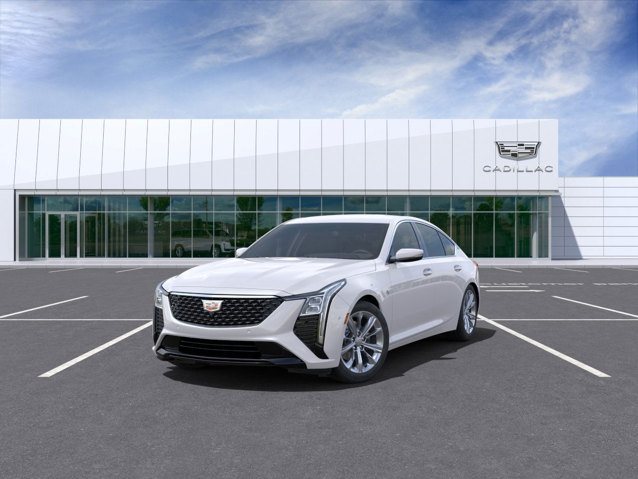 new 2025 Cadillac CT5 car, priced at $55,210