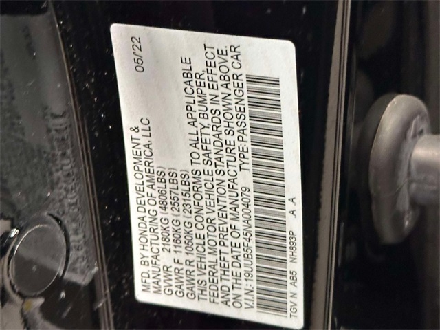 used 2022 Acura TLX car, priced at $30,925