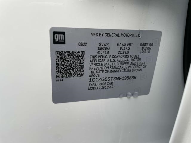used 2022 Chevrolet Malibu car, priced at $17,158