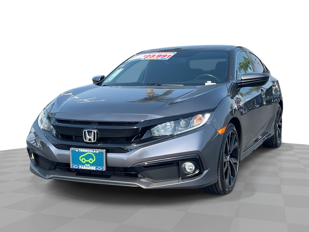 used 2021 Honda Civic car, priced at $23,991