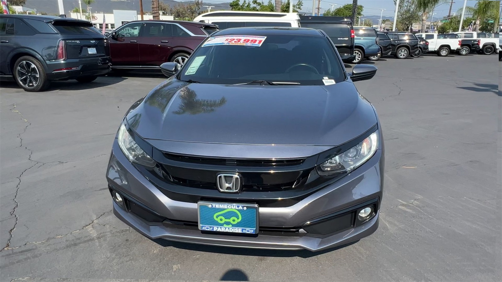 used 2021 Honda Civic car, priced at $23,991