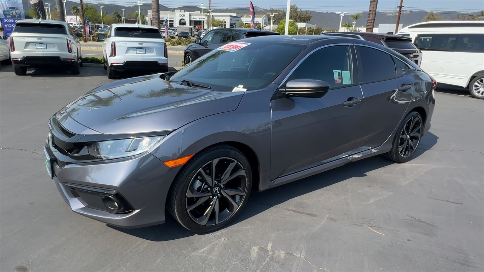 used 2021 Honda Civic car, priced at $23,991