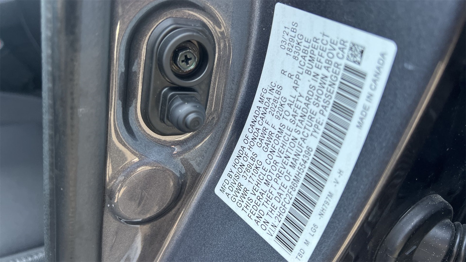 used 2021 Honda Civic car, priced at $23,991