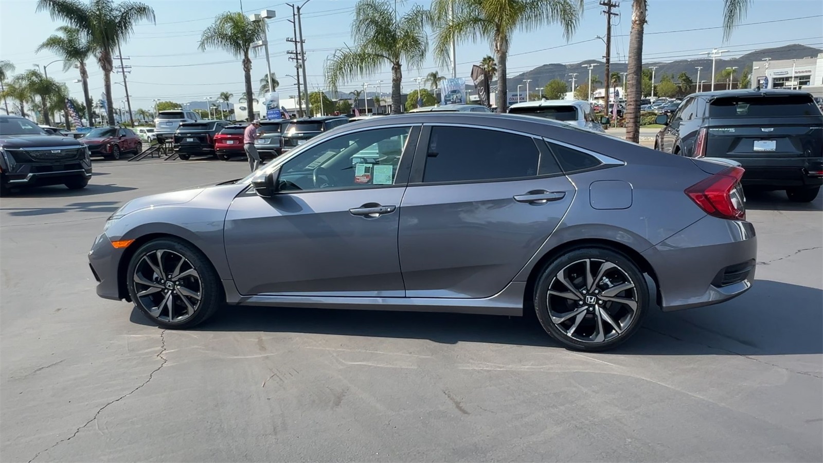 used 2021 Honda Civic car, priced at $23,991