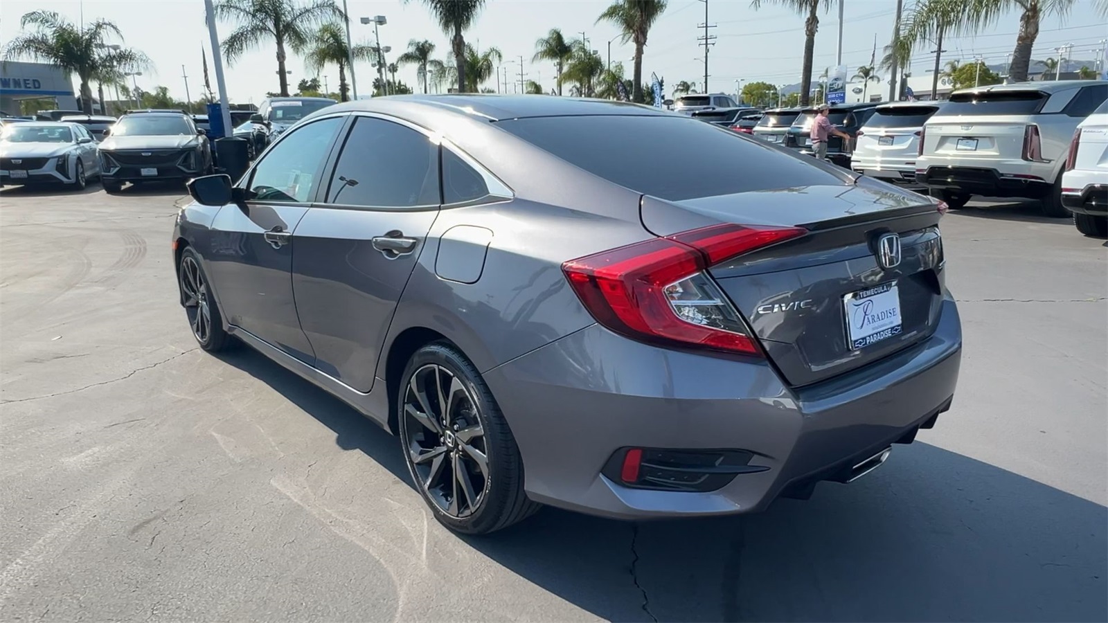 used 2021 Honda Civic car, priced at $23,991