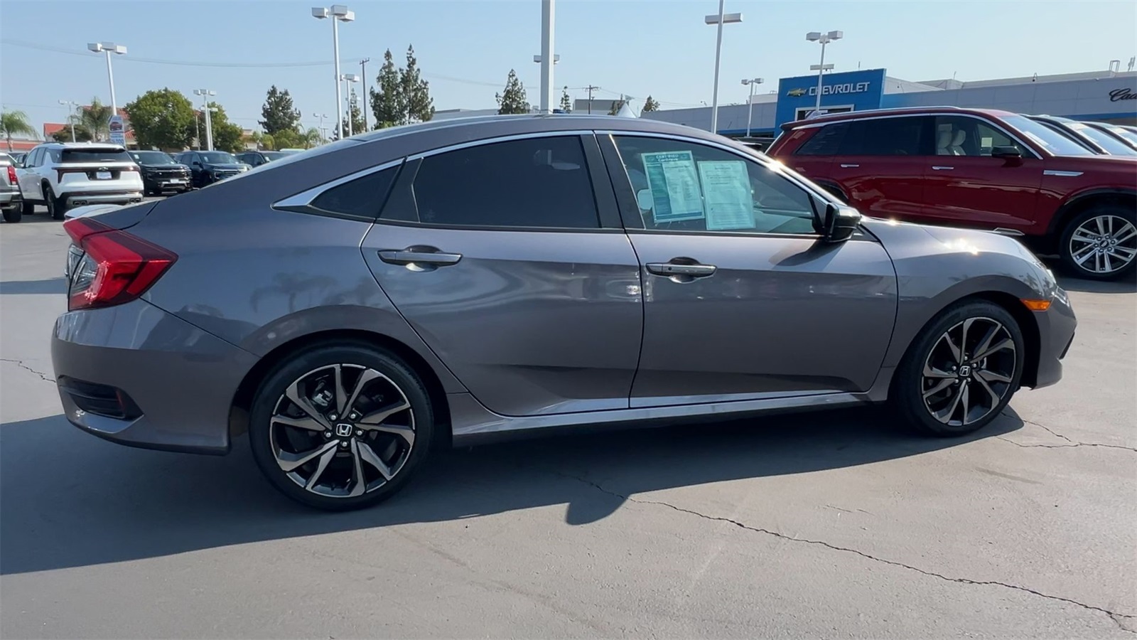 used 2021 Honda Civic car, priced at $23,991