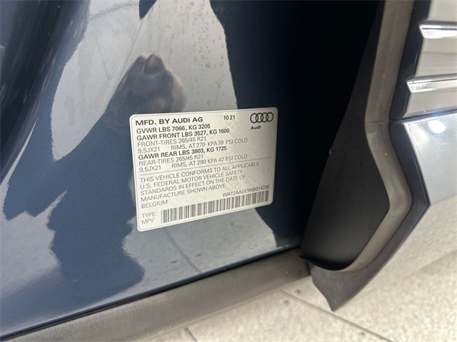 used 2022 Audi e-tron Sportback car, priced at $34,981