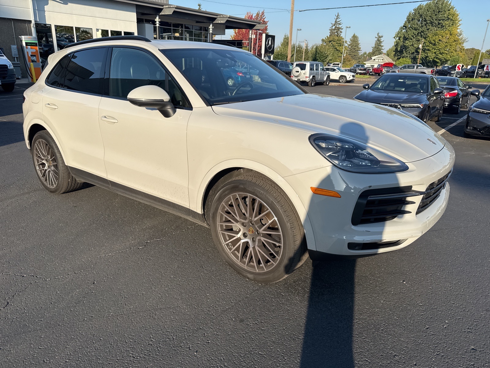 used 2021 Porsche Cayenne car, priced at $54,498