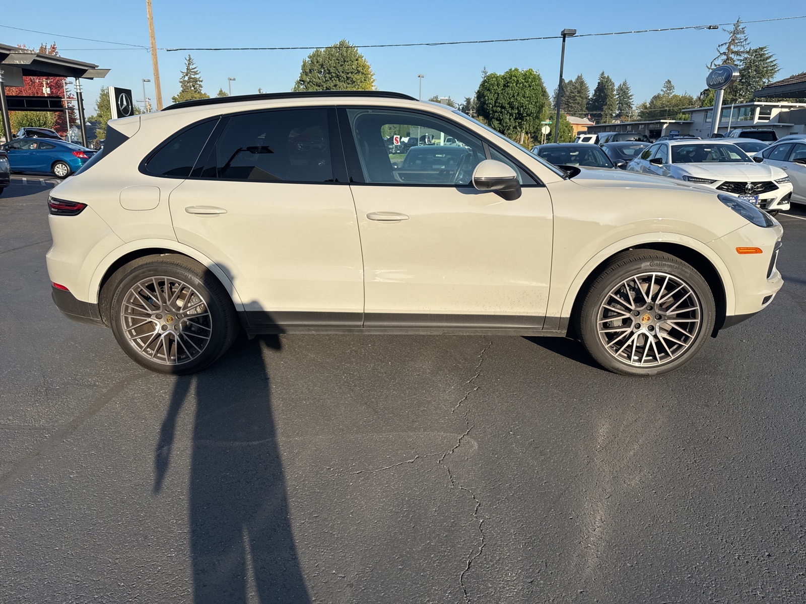 used 2021 Porsche Cayenne car, priced at $54,498