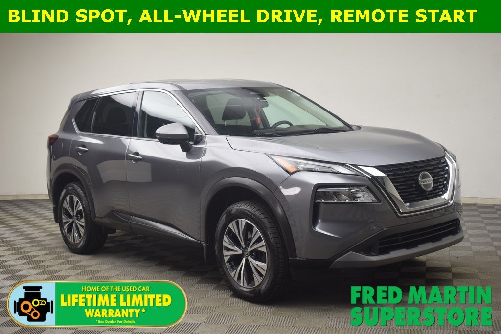 used 2021 Nissan Rogue car, priced at $20,000