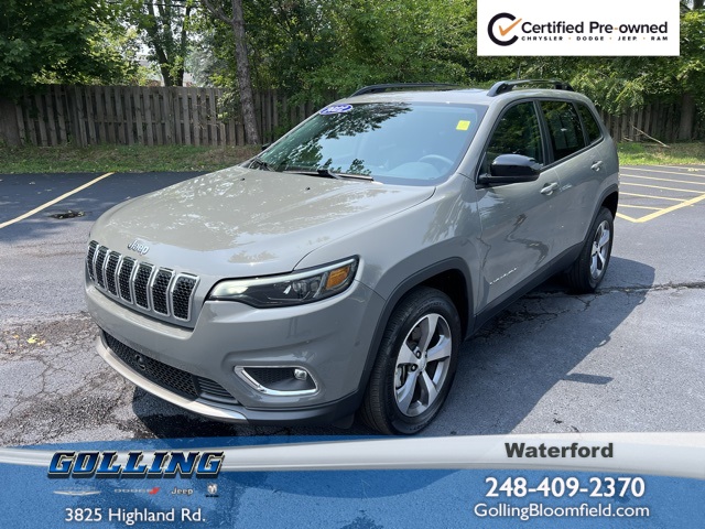 used 2022 Jeep Cherokee car, priced at $27,378