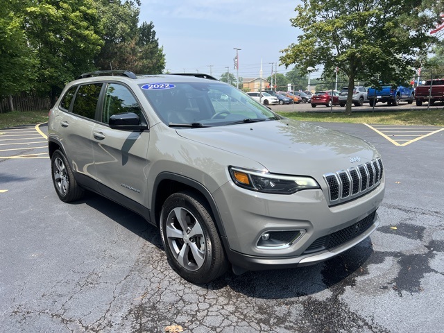 used 2022 Jeep Cherokee car, priced at $27,378