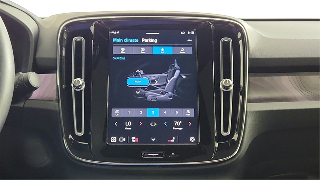 used 2023 Volvo C40 Recharge Pure Electric car, priced at $27,488