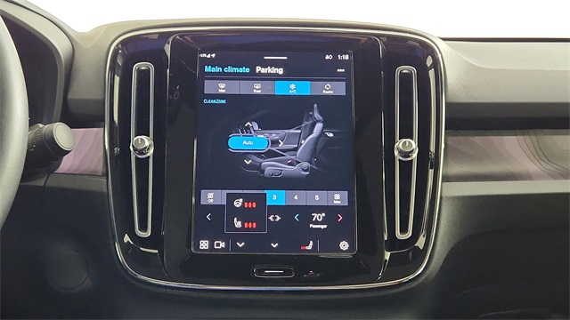 used 2023 Volvo C40 Recharge Pure Electric car, priced at $27,488