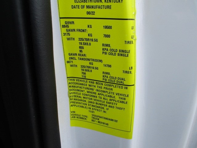 used 2022 Ford F-550SD car, priced at $79,850