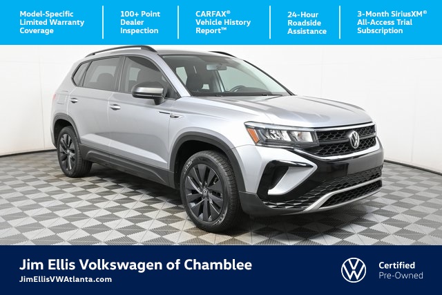 used 2022 Volkswagen Taos car, priced at $17,900