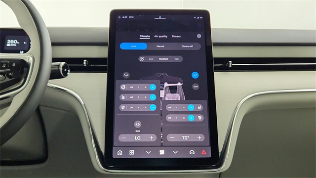 new 2025 Volvo EX90 car, priced at $95,585