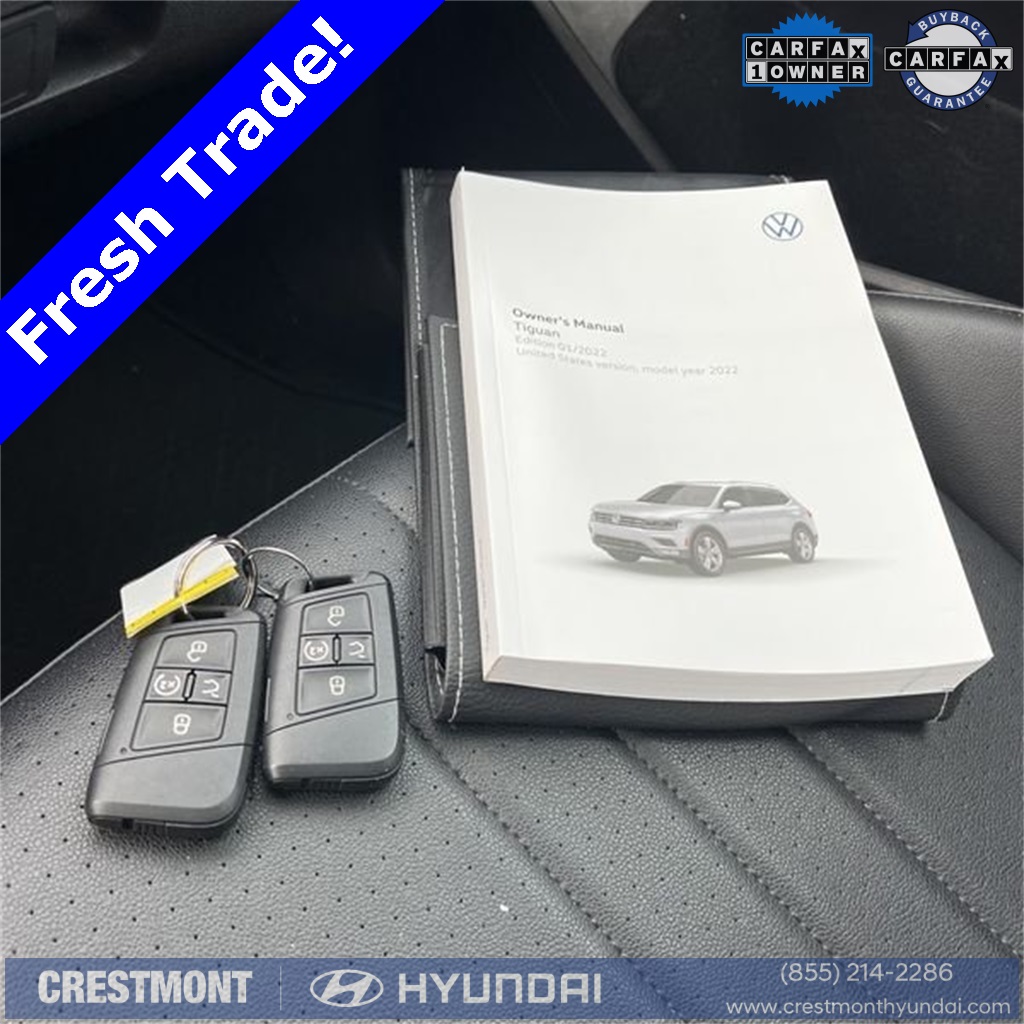 used 2022 Volkswagen Tiguan car, priced at $22,757
