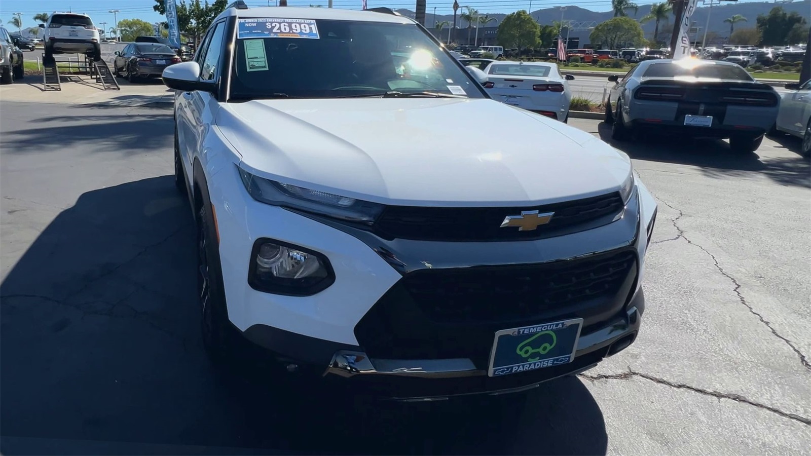 used 2022 Chevrolet TrailBlazer car, priced at $26,494