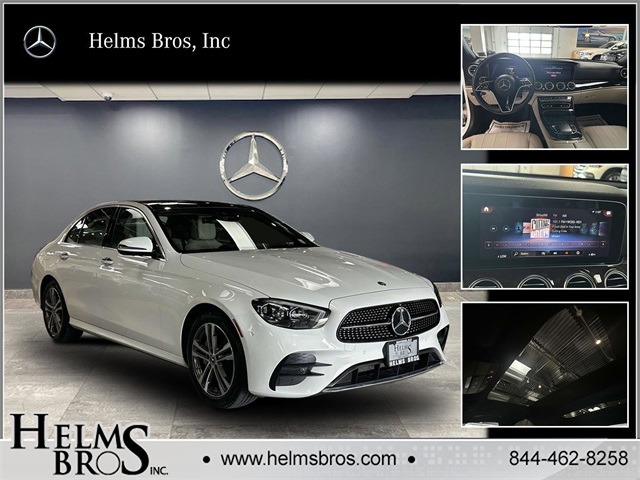 used 2021 Mercedes-Benz E-Class car, priced at $37,991