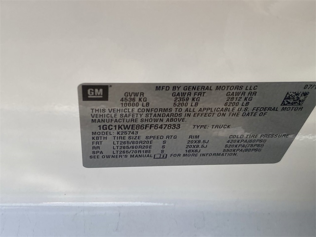 used 2015 Chevrolet Silverado 2500HD car, priced at $34,991