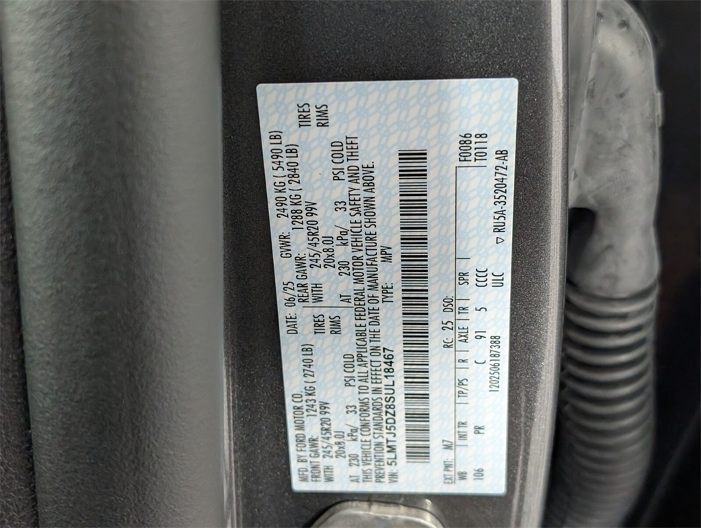 new 2025 Lincoln Corsair car, priced at $63,874