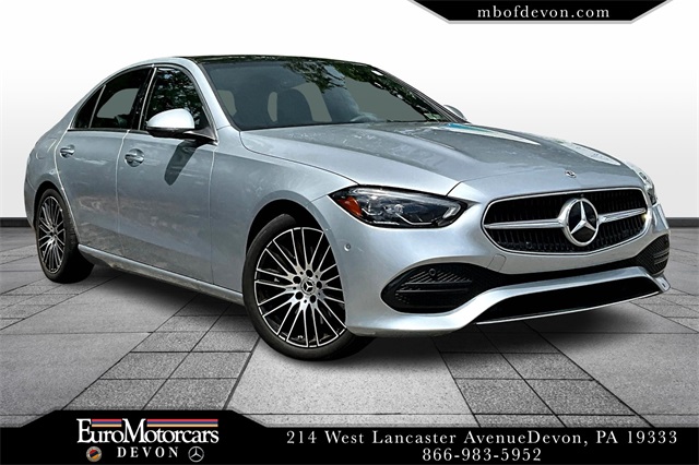 used 2022 Mercedes-Benz C-Class car, priced at $38,718