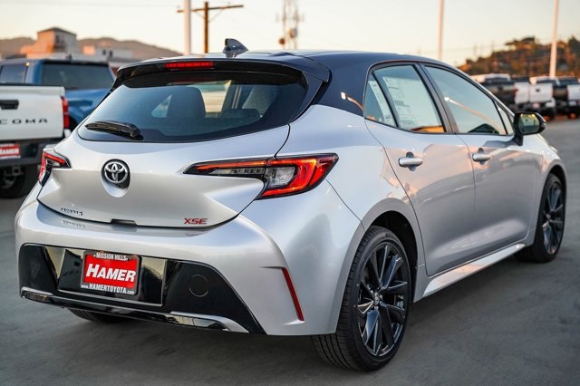 new 2025 Toyota Corolla Hatchback car, priced at $29,074