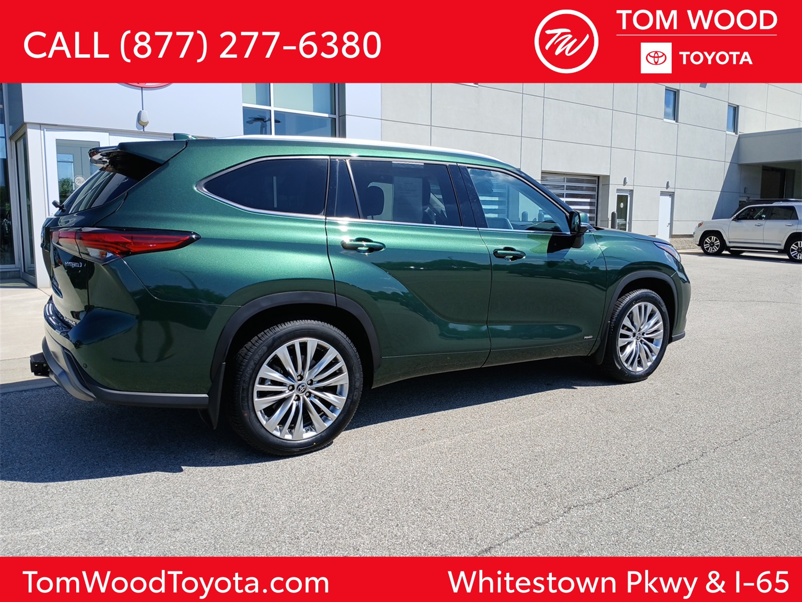 used 2023 Toyota Highlander Hybrid car, priced at $48,265