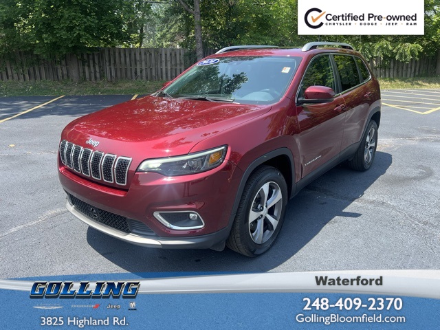 used 2020 Jeep Cherokee car, priced at $19,500