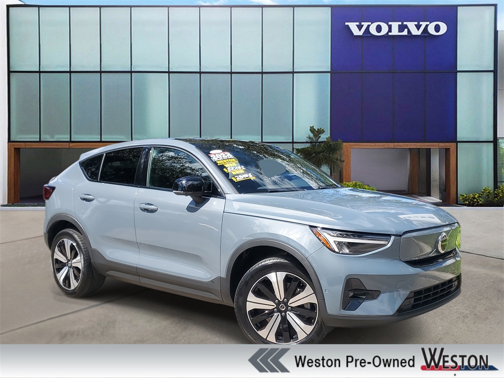 used 2023 Volvo C40 Recharge Pure Electric car, priced at $29,995